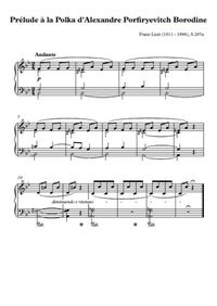Prélude à la polka de Borodine - Franz Liszt